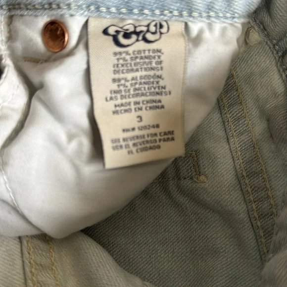 C7P A Chip And Pepper Production Laguna Beach Flare Jeans Size 3 - Picture 12 of 12